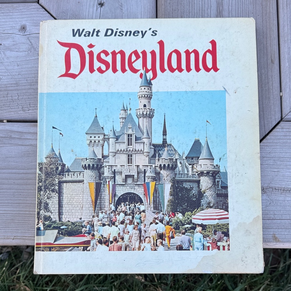 Walt Disney's Disneyland Book circa late 60s